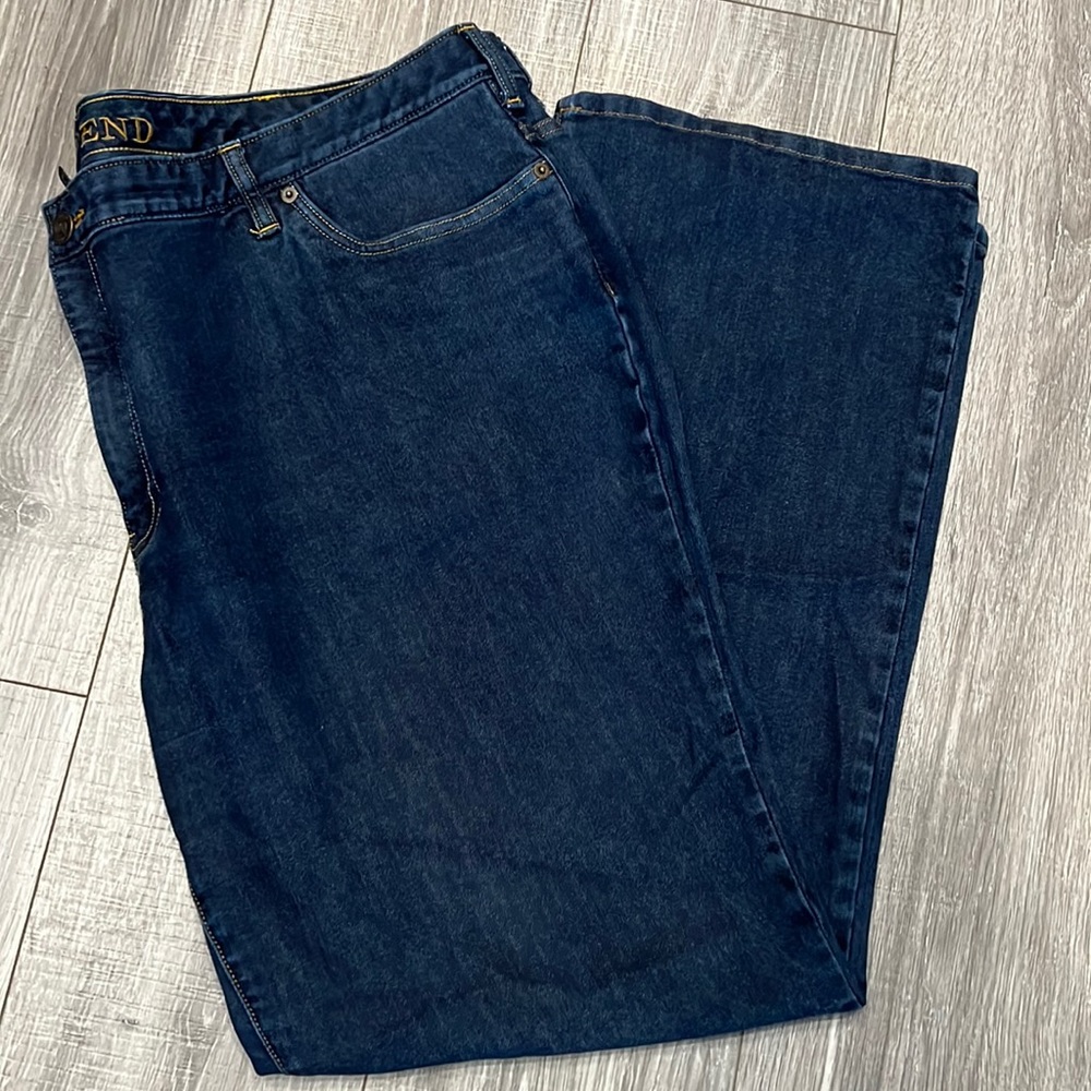 Like new Lands End blue jeans